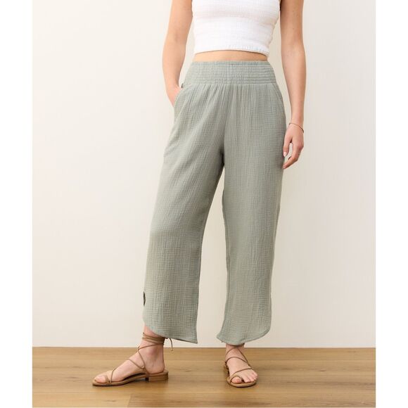 Marine Layer Pants - Marine Layer Cali Double Cloth Pants Size M Shadow Green Pull On